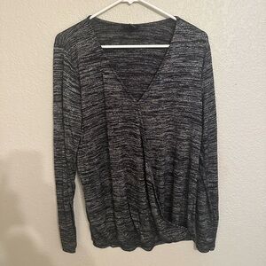 GAP Gray Long Sleeve Top